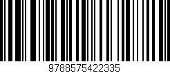 Código de barras (EAN, GTIN, SKU, ISBN): '9788575422335'