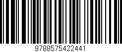 Código de barras (EAN, GTIN, SKU, ISBN): '9788575422441'