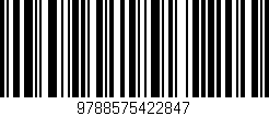 Código de barras (EAN, GTIN, SKU, ISBN): '9788575422847'