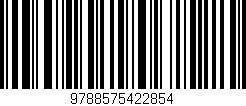 Código de barras (EAN, GTIN, SKU, ISBN): '9788575422854'