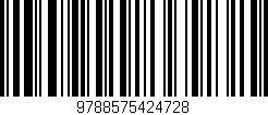 Código de barras (EAN, GTIN, SKU, ISBN): '9788575424728'