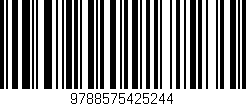 Código de barras (EAN, GTIN, SKU, ISBN): '9788575425244'