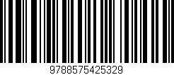 Código de barras (EAN, GTIN, SKU, ISBN): '9788575425329'