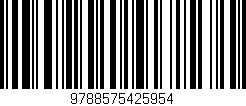 Código de barras (EAN, GTIN, SKU, ISBN): '9788575425954'