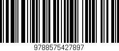 Código de barras (EAN, GTIN, SKU, ISBN): '9788575427897'