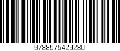 Código de barras (EAN, GTIN, SKU, ISBN): '9788575429280'