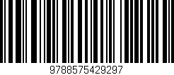 Código de barras (EAN, GTIN, SKU, ISBN): '9788575429297'