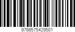 Código de barras (EAN, GTIN, SKU, ISBN): '9788575429501'
