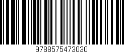 Código de barras (EAN, GTIN, SKU, ISBN): '9788575473030'