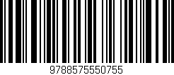 Código de barras (EAN, GTIN, SKU, ISBN): '9788575550755'
