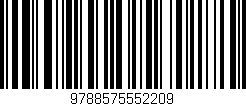 Código de barras (EAN, GTIN, SKU, ISBN): '9788575552209'