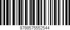 Código de barras (EAN, GTIN, SKU, ISBN): '9788575552544'
