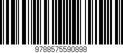 Código de barras (EAN, GTIN, SKU, ISBN): '9788575590898'