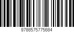 Código de barras (EAN, GTIN, SKU, ISBN): '9788575775684'