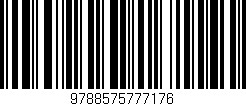Código de barras (EAN, GTIN, SKU, ISBN): '9788575777176'