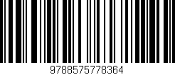 Código de barras (EAN, GTIN, SKU, ISBN): '9788575778364'