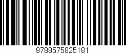 Código de barras (EAN, GTIN, SKU, ISBN): '9788575825181'