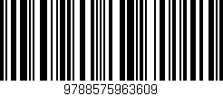 Código de barras (EAN, GTIN, SKU, ISBN): '9788575963609'