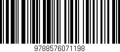 Código de barras (EAN, GTIN, SKU, ISBN): '9788576071198'