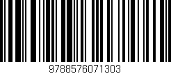 Código de barras (EAN, GTIN, SKU, ISBN): '9788576071303'