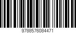 Código de barras (EAN, GTIN, SKU, ISBN): '9788576084471'