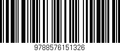 Código de barras (EAN, GTIN, SKU, ISBN): '9788576151326'
