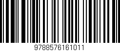 Código de barras (EAN, GTIN, SKU, ISBN): '9788576161011'