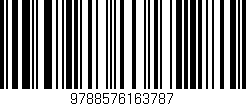Código de barras (EAN, GTIN, SKU, ISBN): '9788576163787'
