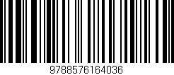 Código de barras (EAN, GTIN, SKU, ISBN): '9788576164036'