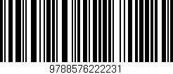 Código de barras (EAN, GTIN, SKU, ISBN): '9788576222231'