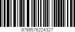 Código de barras (EAN, GTIN, SKU, ISBN): '9788576224327'