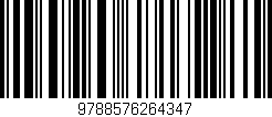 Código de barras (EAN, GTIN, SKU, ISBN): '9788576264347'