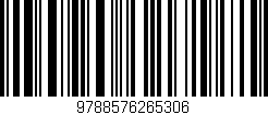 Código de barras (EAN, GTIN, SKU, ISBN): '9788576265306'