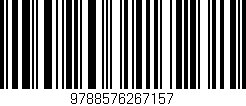 Código de barras (EAN, GTIN, SKU, ISBN): '9788576267157'