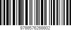 Código de barras (EAN, GTIN, SKU, ISBN): '9788576268802'