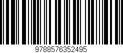 Código de barras (EAN, GTIN, SKU, ISBN): '9788576352495'