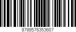 Código de barras (EAN, GTIN, SKU, ISBN): '9788576353607'