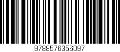 Código de barras (EAN, GTIN, SKU, ISBN): '9788576356097'
