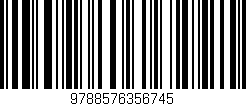 Código de barras (EAN, GTIN, SKU, ISBN): '9788576356745'