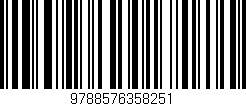 Código de barras (EAN, GTIN, SKU, ISBN): '9788576358251'