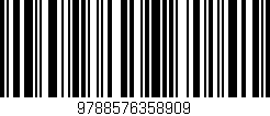 Código de barras (EAN, GTIN, SKU, ISBN): '9788576358909'