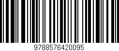 Código de barras (EAN, GTIN, SKU, ISBN): '9788576420095'