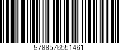 Código de barras (EAN, GTIN, SKU, ISBN): '9788576551461'