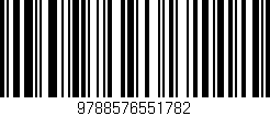 Código de barras (EAN, GTIN, SKU, ISBN): '9788576551782'