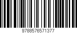 Código de barras (EAN, GTIN, SKU, ISBN): '9788576571377'