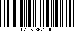 Código de barras (EAN, GTIN, SKU, ISBN): '9788576571780'