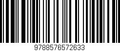 Código de barras (EAN, GTIN, SKU, ISBN): '9788576572633'
