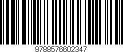 Código de barras (EAN, GTIN, SKU, ISBN): '9788576602347'