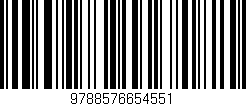 Código de barras (EAN, GTIN, SKU, ISBN): '9788576654551'