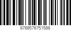 Código de barras (EAN, GTIN, SKU, ISBN): '9788576751588'